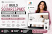design squarespace ecommerce online store squarespace printful printify store