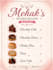 design a professional bakery menu in canva