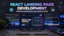create a high converting react landing page