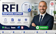 prepare professional pqq rfi response procurement documents and  suppliers bid