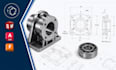 mechanical machine part cad drawing technical engineering assembly drawing