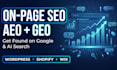 on page seo aeo geo website optimization geo aeo off page