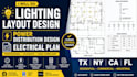 do lighting layout design power distribution design electrical plan tx ny ca fl