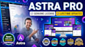 install astra pro theme with genuine license, lifetime updates