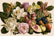 create detailed botanical line art engraving for your project