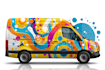 car wrap design and vehicle wrap design