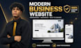 build a modern responsive business website