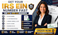get ein number from irs for llc US and non US residents