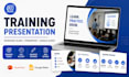 design training presentation, workshop slides, powerpoint google slides deck