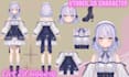 create 3d character vtuber model, 3d rigging anime vroid, vrchat 2d vtuber model