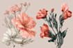 botanical logo for label and food packaging design
