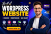 create a modern wordpress website