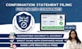 file UK companies house confirmation statement cs01