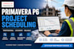 develop wbs, baseline, and project schedule in primavera p6