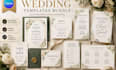 do editable canva  wedding invitations, babyshower, birthday