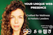 create a stunning landing page and website for your wellness business