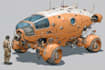 design spaceships and sci fi vehicles