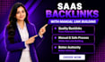 build high quality saas backlinks with manual link building