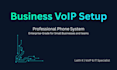 set up your business phone system
