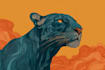 draw cute and artistic animal illustration