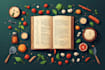 do your recipes, cookbook and ebooks illustration