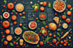 create modern menu restaurant menu digital food menu