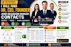 find HR, CEO, founder and decision maker contacts