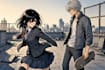 make anime manga comic illustration, manga comic