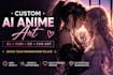create beautiful ai anime illustrations for your gl couples and ocs
