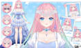 design rig live2d vtuber model live 2d vtuber avatar anime 2d vtuber model