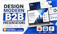 design b2b ppt presentation redesign powerpoint template figma canva slides