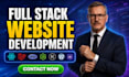 build custom ai website, full stack frontend web developer PHP laravel react