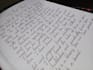 write anything with my cursive and neat handwriting