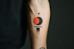 make custom minimal and geometric tattoo design