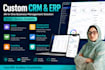develop a custom erp or business management system