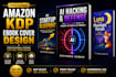 design professional amazon KDP ebook cover