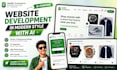 build your custom ai generated website with logo and branding