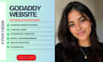 godaddy website design godaddy website redesign develop godaddy website design