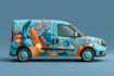 create professional car wrap , vehicle wrap