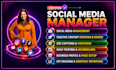 be your social media content creator and marketing manager