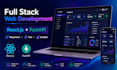 develop a full stack react and fastapi web app