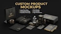design custom product mockups with your logo and branding