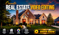 do luxury real estate walkthrough home tour video editing