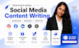 write engaging captions, quotes, and creative content