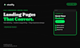 do high conversion landing pages or sites for you