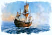 illustrate anything in watercolour sketch