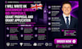 write UK government contract bid proposals, grant proposal and grant application