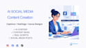create ai content for social media