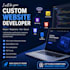 build custom website development software development frontend backend developer