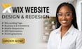 build wix website,  wix studio design or redesign website